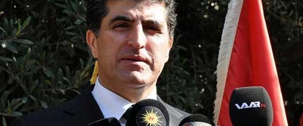 Barzani petrol için Bağdat'ta