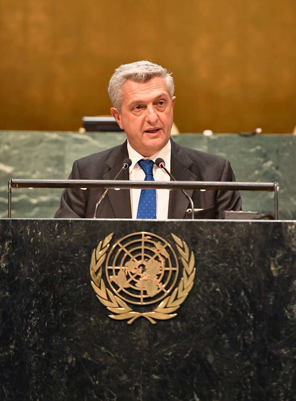 BM Mülteciler Yüksek Komiseri Filippo Grandi