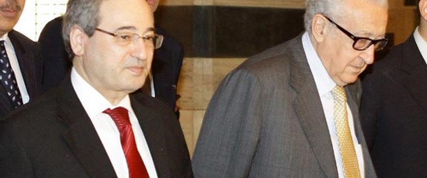 Brahimi Esad'la görüştü