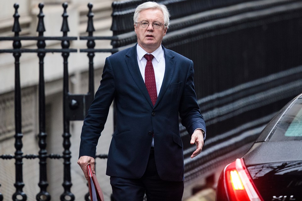 Brexit'ten sorumlu bakan David Davis