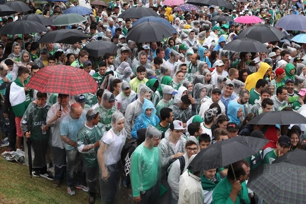 Chapecoense takımının oyuncularına veda 19 Haberler Son Dakika Havacılık Haberleri | Türk Hava Yolları, Pegasus, Sunexpress, Corendon, Havacılık, Havayolları, Havalimanları, Havaalanları, THY, Hostes, Pilot, Uçak, Kabin memuru, SHGM, DHMİ