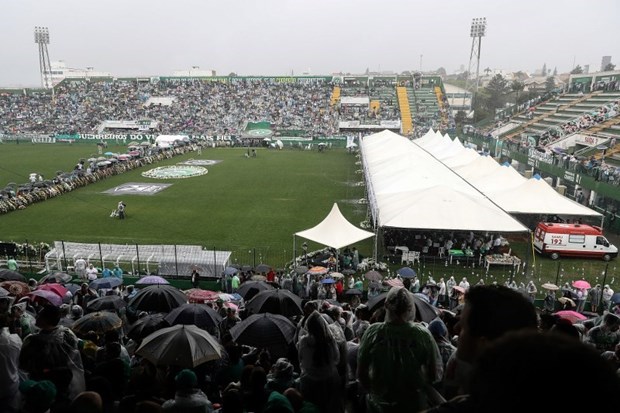 Chapecoense takımının oyuncularına veda 25 Haberler Son Dakika Havacılık Haberleri | Türk Hava Yolları, Pegasus, Sunexpress, Corendon, Havacılık, Havayolları, Havalimanları, Havaalanları, THY, Hostes, Pilot, Uçak, Kabin memuru, SHGM, DHMİ
