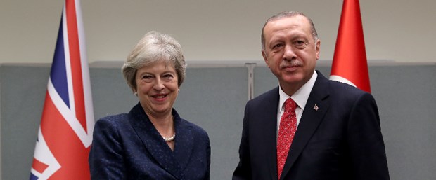 Cumhurbaşkanı Erdoğan İngiltere Başbakanı May ile görüştü