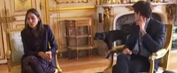 Fransa Cumhurbaşkanı Macron ile bakanların...