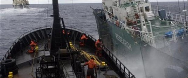 Deniz Çoban'ı balina gemisiyle çarpıştı