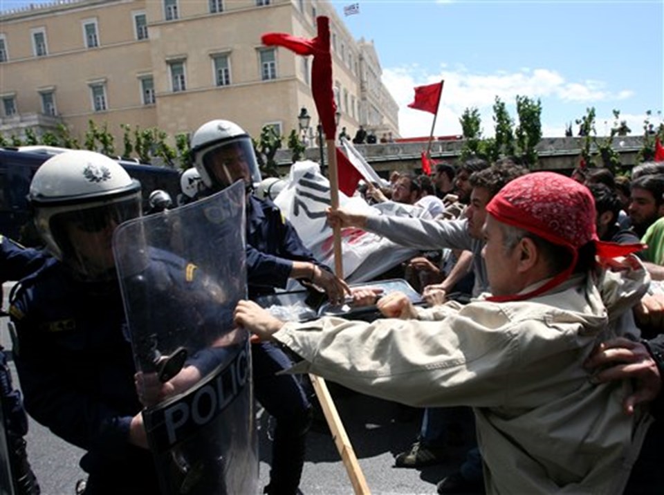 Yunanistan'daki gösteriler