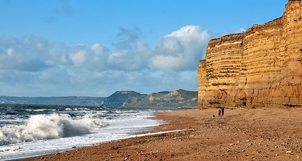 Burton Bradstock plajı