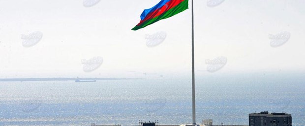 En yüksek bayrak direği Azerbaycan'da
