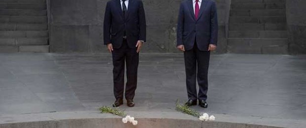 Erivan'da Türkiye'ye mesaj gönderdi
