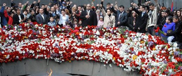 Ermeniler yürüdü büyükelçi izledi