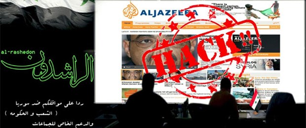 Esad yandaşları El-Cezire'yi hackledi