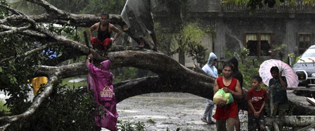 Filipinler'i Bopha tayfunu vurdu: 43 ölü