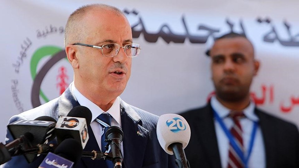 Filistin Başbakanı Hamdallah Gazze'yi ziyaret etti.