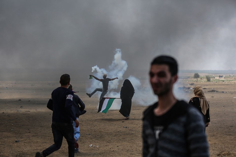 Gazze, abd, israil protesto, kudus