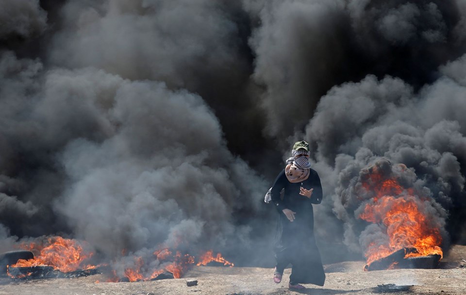 Gazze, abd, israil protesto, kudus