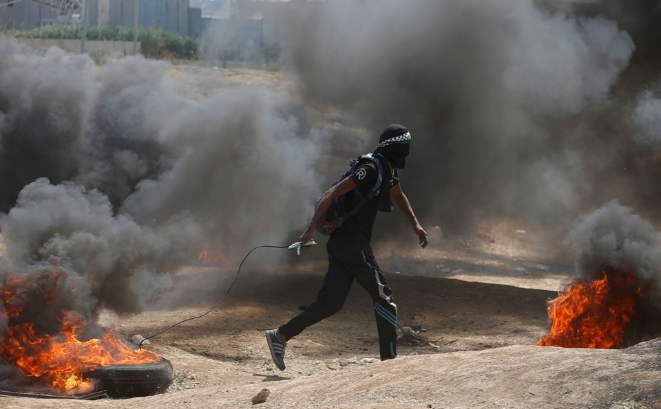 Gazze, abd, israil protesto, kudus