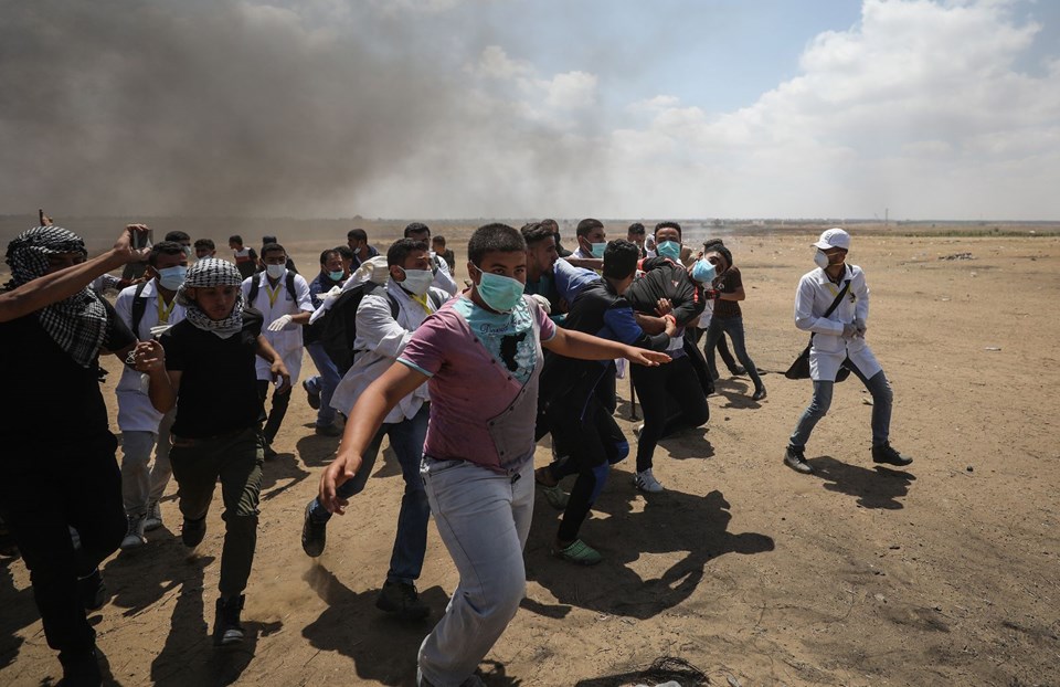 Gazze, abd, israil protesto, kudus