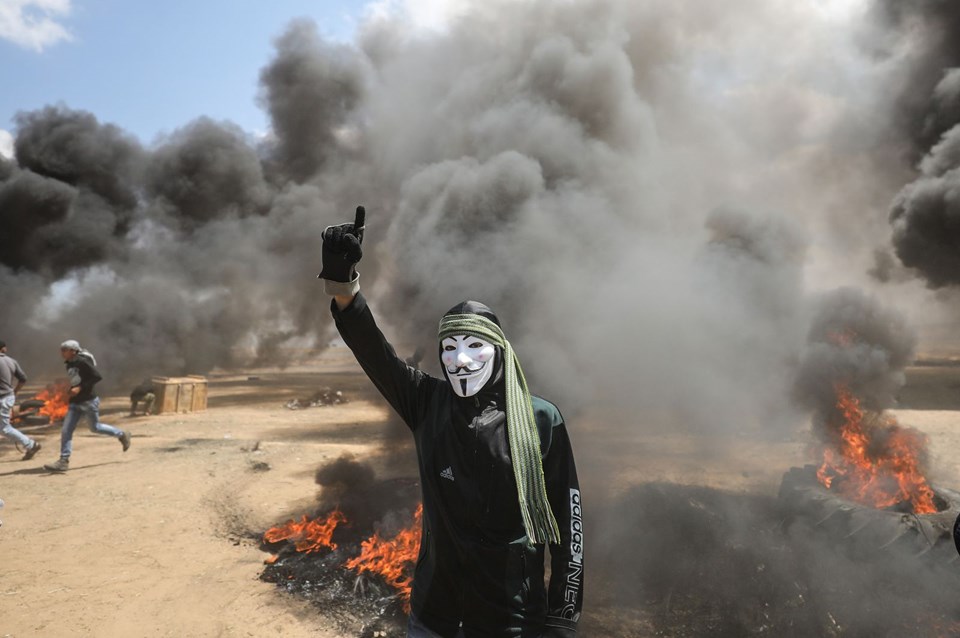 Gazze, abd, israil protesto, kudus