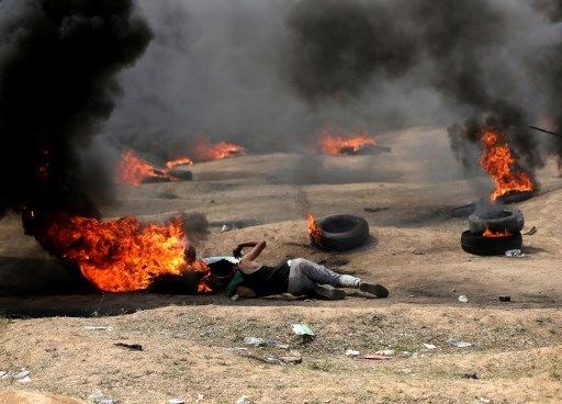 Gazze, abd, israil protesto, kudus