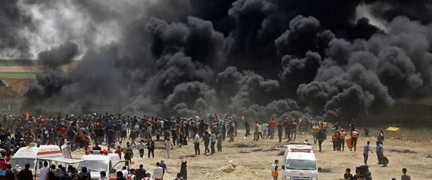 israil filistin gazze gösteri130418.jpg
