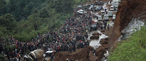 Guatemala'da toprak kayması: 36 ölü