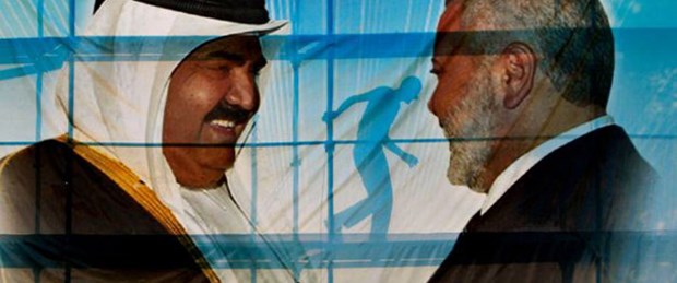 Hamas'tan Katar Emiri'ne muhteşem karşılama