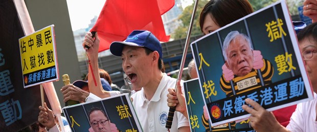 hong kong şemsiye devrimi