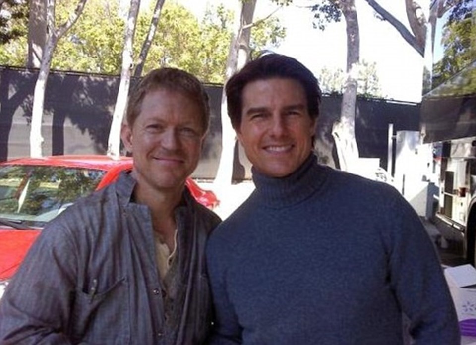 Tom Cruise ile bir arada