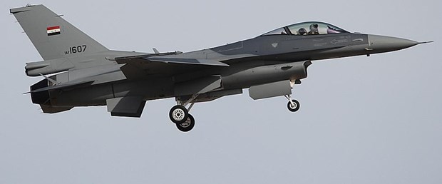 Irak f-16 savaş uçak190418.jpg
