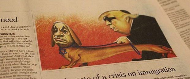 israil trump new york times karikatür120619.jpg