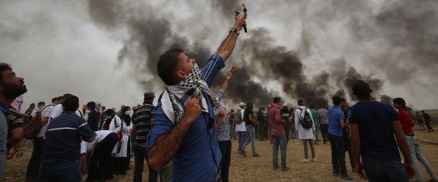 israil gazze filistin polis040518.jpg