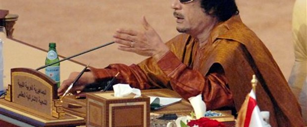 Kaddafi dünyayı felaketin eşiğine getirmiş
