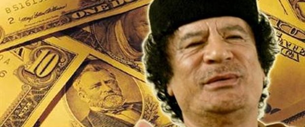 Kaddafi ve ailesinin hesapları donduruldu