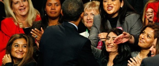 Kadınların Obama'ya verdiği destek eridi