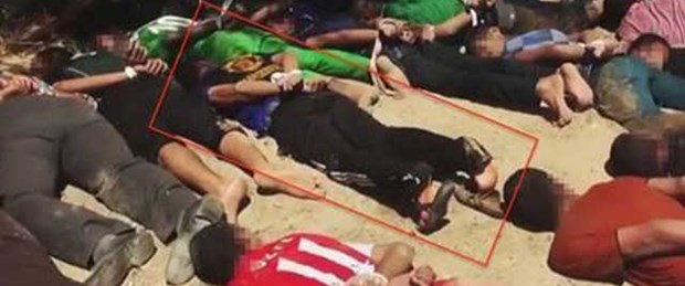 Kurtulmak için saatlerce ölüyü oynadı
