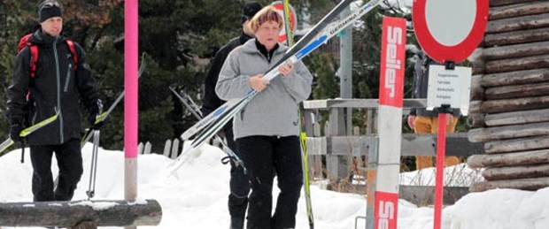 Merkel de kayak kurbanı