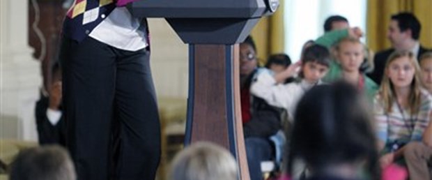 Michelle Obama çocuklarla buluştu