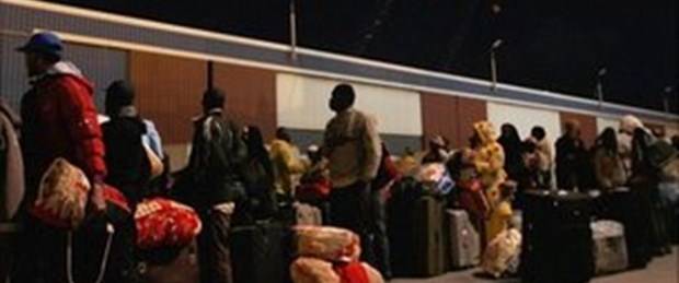 Misrata'dan tahliye edilenler Bingazi'de