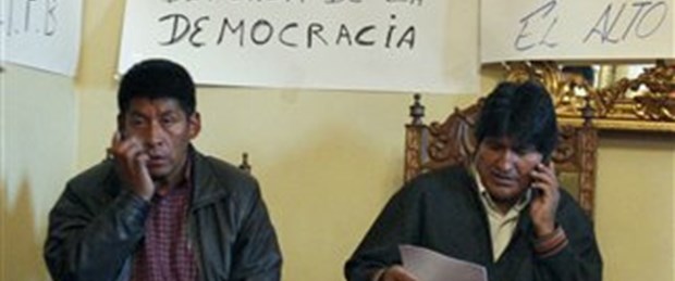 Morales açlık grevinde