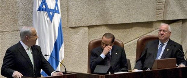 Netanyahu konuştu, Berlusconi ağladı