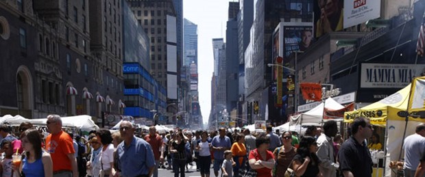 New York'ta cinayetsiz gün sevinci