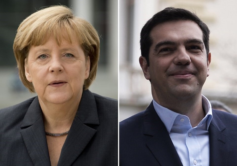 Borçları konusunda Yunanistan'a en büyük baskı Almanya Başbakanı Angela Merkel'den geliyor. Merkel ve Çipras'ın ne zaman bir araya geleceği henüz belli değil.