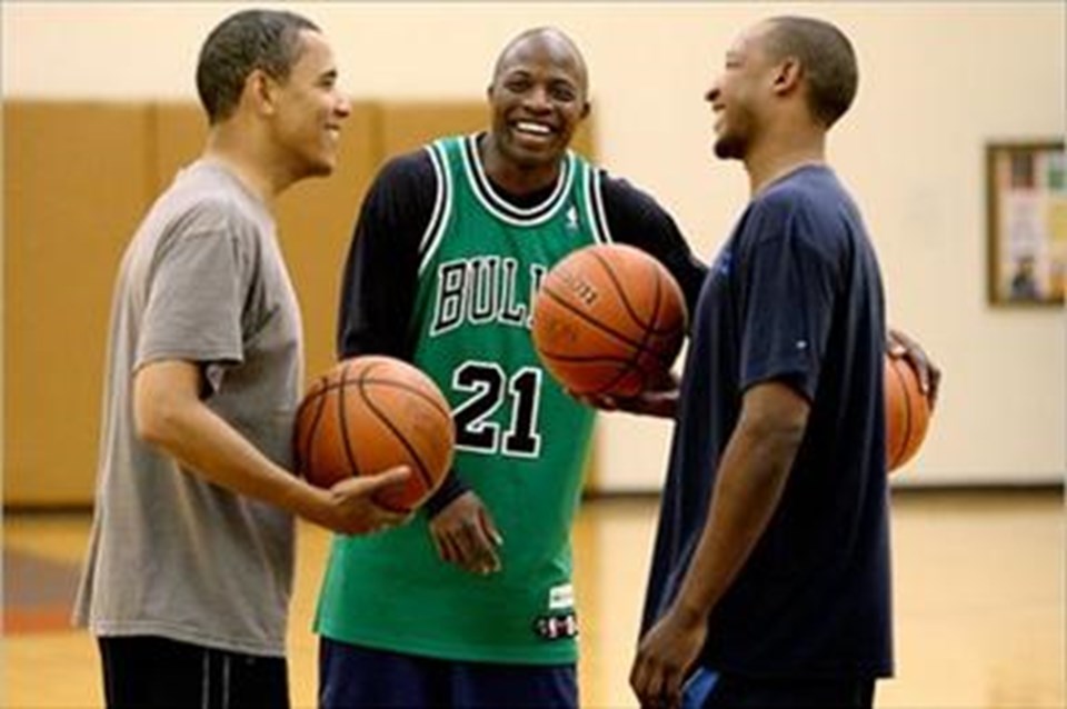 Barack Obama, Reggie Love ve Chris Duhon