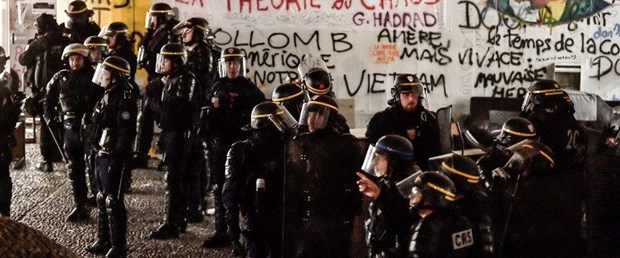 paris üniversite polis baskın200418.jpg