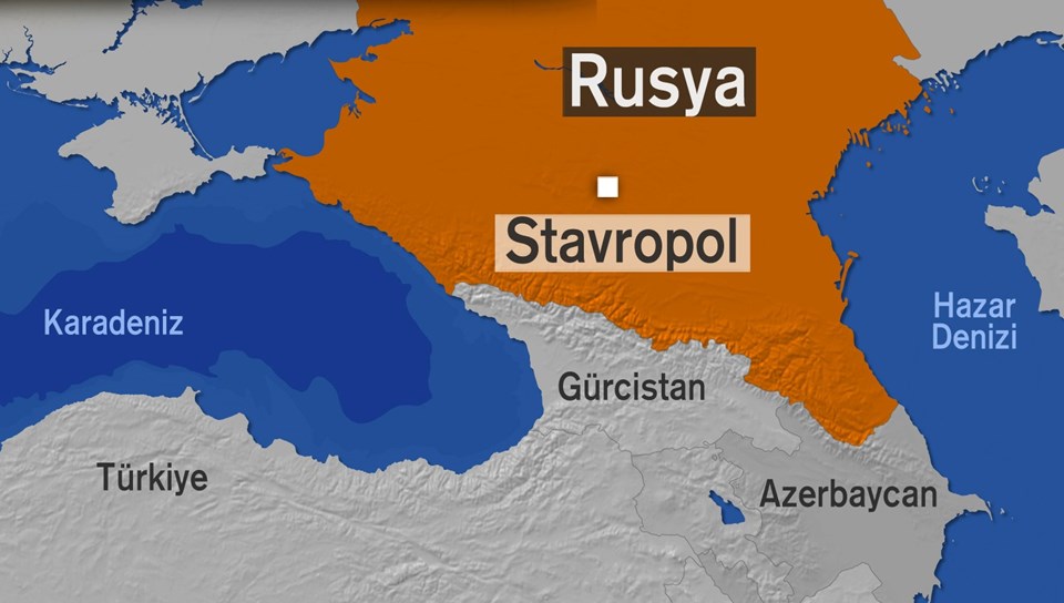 Rusya'da üç intihar bombacısı Stavropol'daki polis merkezini hedef aldı.