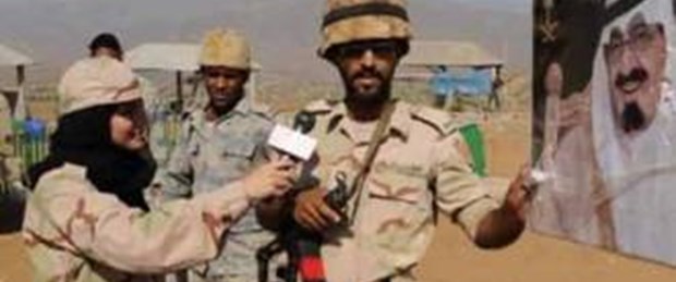 S. Arabistan'ın ilk kadın savaş muhabiri