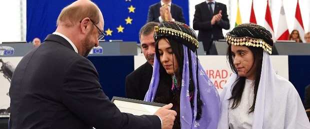 sakharov ödülü ezidi avrupa parlamentosu131216.jpg