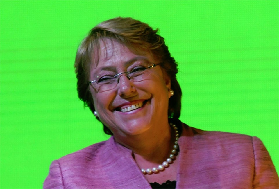 Michelle Bachelet.