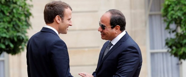 Sisi ve Macron telefonda Suriye'yi görüştü.jpg
