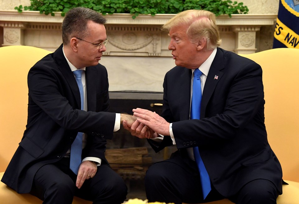 Rahip Andrew Brunson, Beyaz Saray'da yaptığı açıklamada Türkiye'ye olan sevgisini vurguladı.